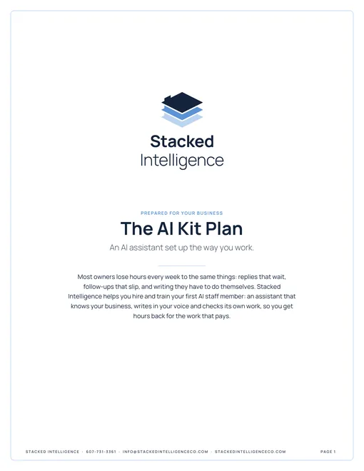 AI Kit Plan